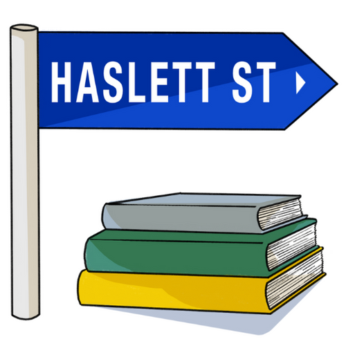 Haslett St Books